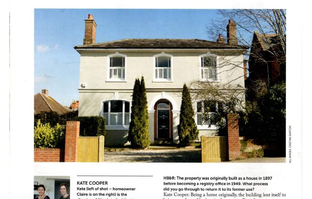 A creative conversion for Newbury Registry Office featured in Home Building and Renovation.compressed